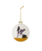 Pet Portrait 9 Pcs Christmas Ball Ornaments Set - Boston Terrier