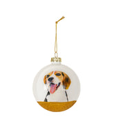 Pet Portrait 9 Pcs Christmas Ball Ornaments Set - Beagle