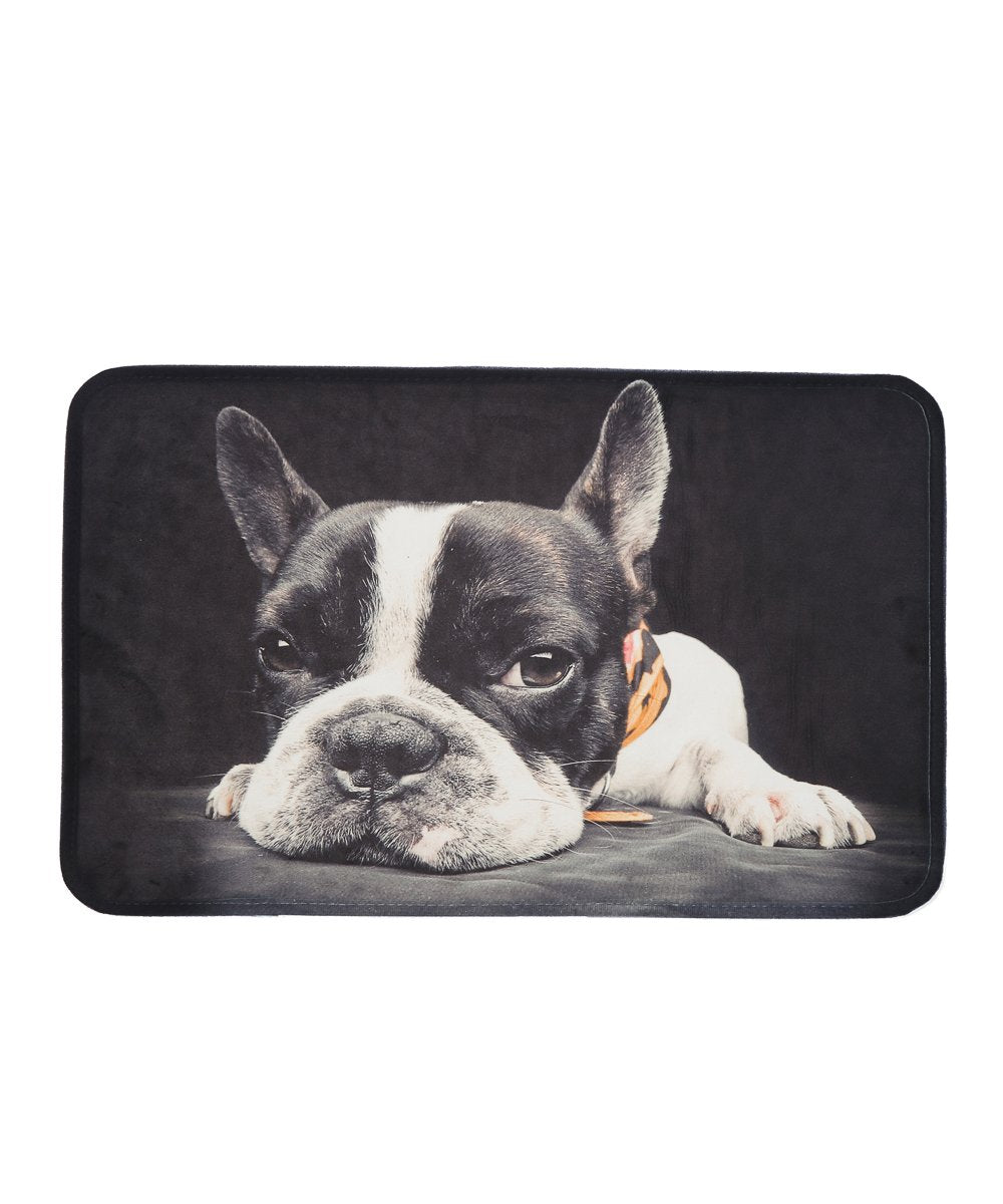 French Bulldog Portrait Mat