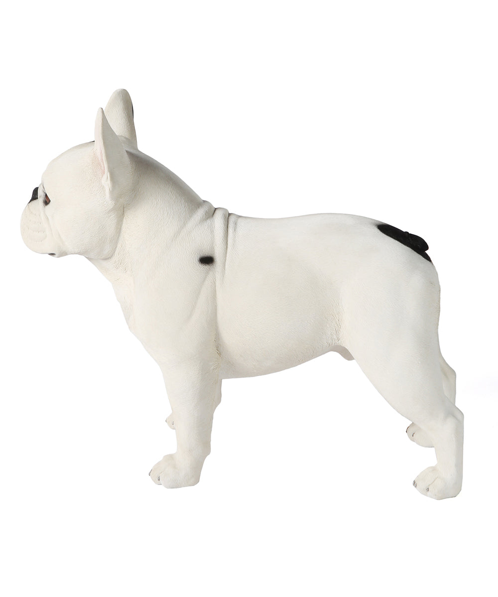 Handmade Custom French Bulldog Statue 1:1 side view