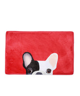 Red French Bulldog Color Mat