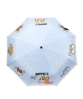Corgi Blue Umbrella - NAYOTHECORGI - Corgi Gifts -Corgi Gift