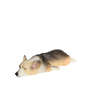 Sleeping Corgi Magnet - downward facing
