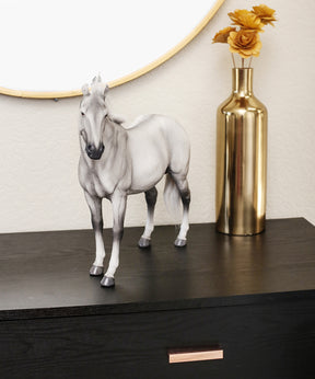 Custom Hannover/ Hanoverian Horse Statue 1:6 on desk