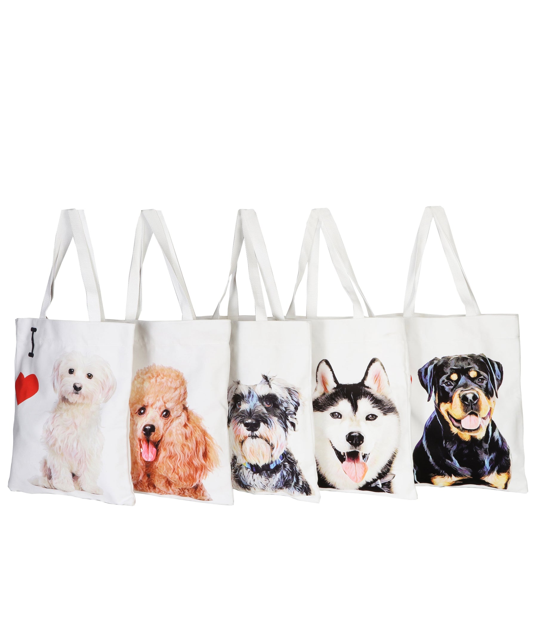 Art Canvas Bag - "I Love" Collection