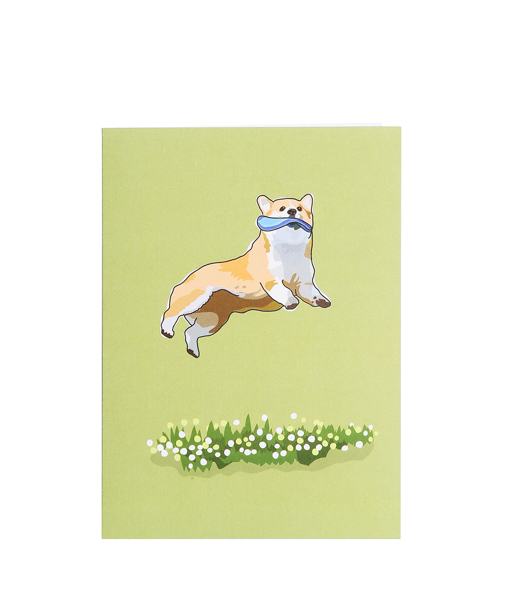 CORGI GREETING CARD: "CATCH YOUR DREAMS! HAPPY BIRTHDAY!"(INSIDE) (1 CARD) BY PaperRussells - NAYOTHECORGI