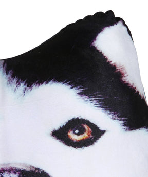 Lifestyle Dog Pillow - Husky close up