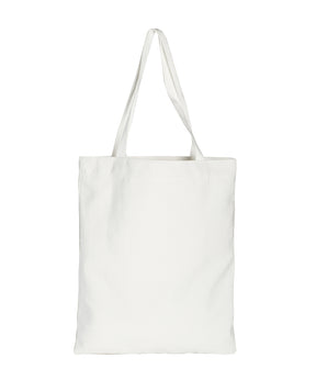 Art Canvas Bag - "I Love" Collection - Beagle bag backside of bag