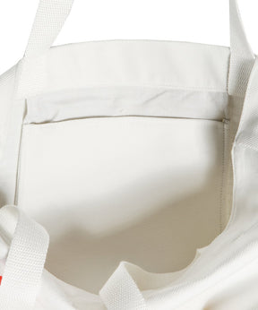 Art Canvas Bag - "I Love" Collection - Pomeranian(White) inside of bag