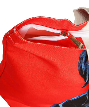 Custom Canvas Bags zipper detail