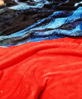 Custom Pet Fleece Blanket close up