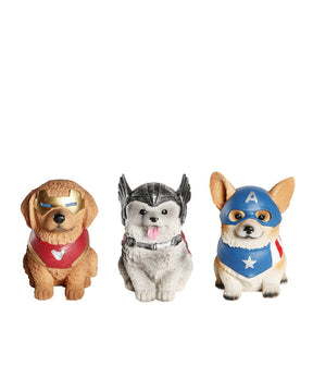 Dog Avengers Series Piggy Bank Collection
