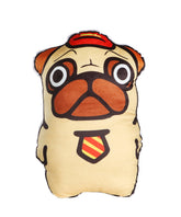 Pug Fast Food Manager Pillow