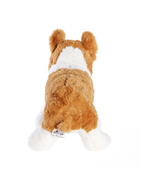 Fluffy Corgi Plush 2.0 back view