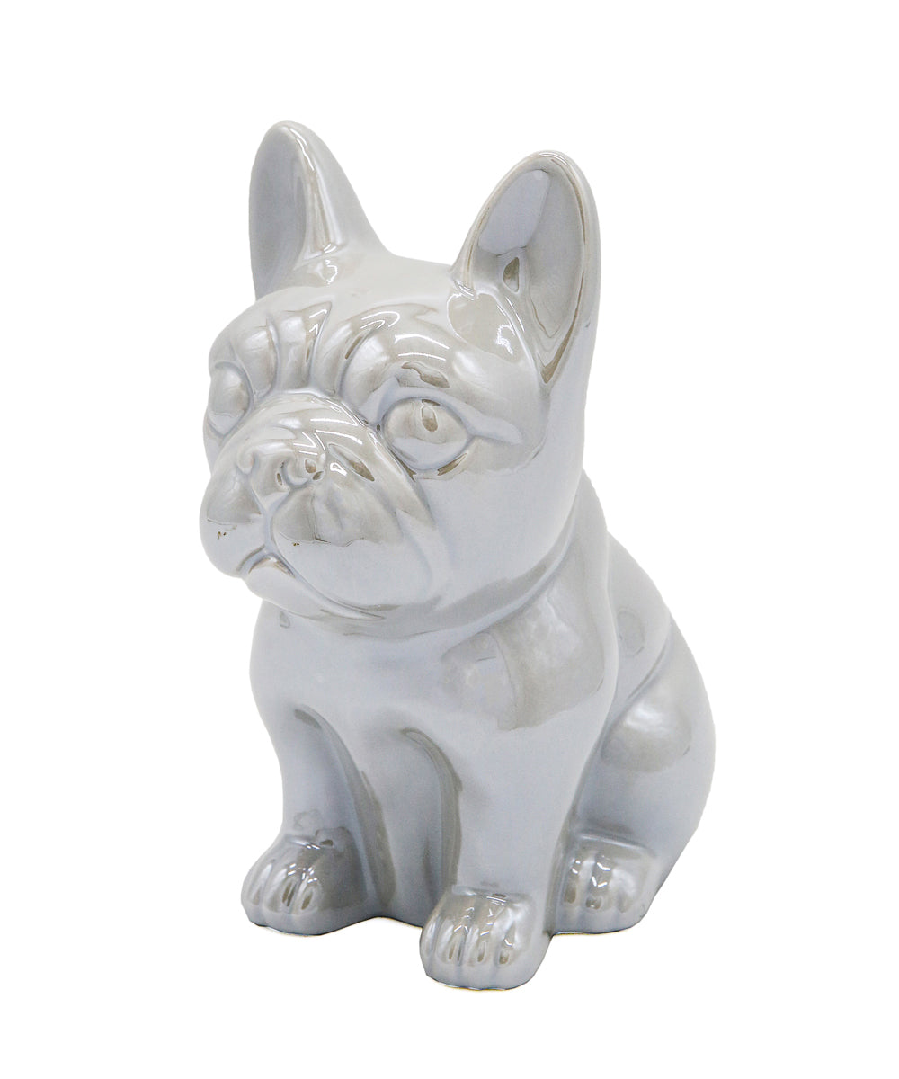 Sitting French Bulldog Ceramic Pet Statue