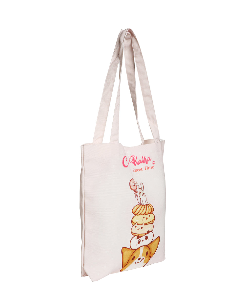 Corgi Desserts Canvas Bag - NAYOTHECORGI - Corgi Gifts -Corgi Gift