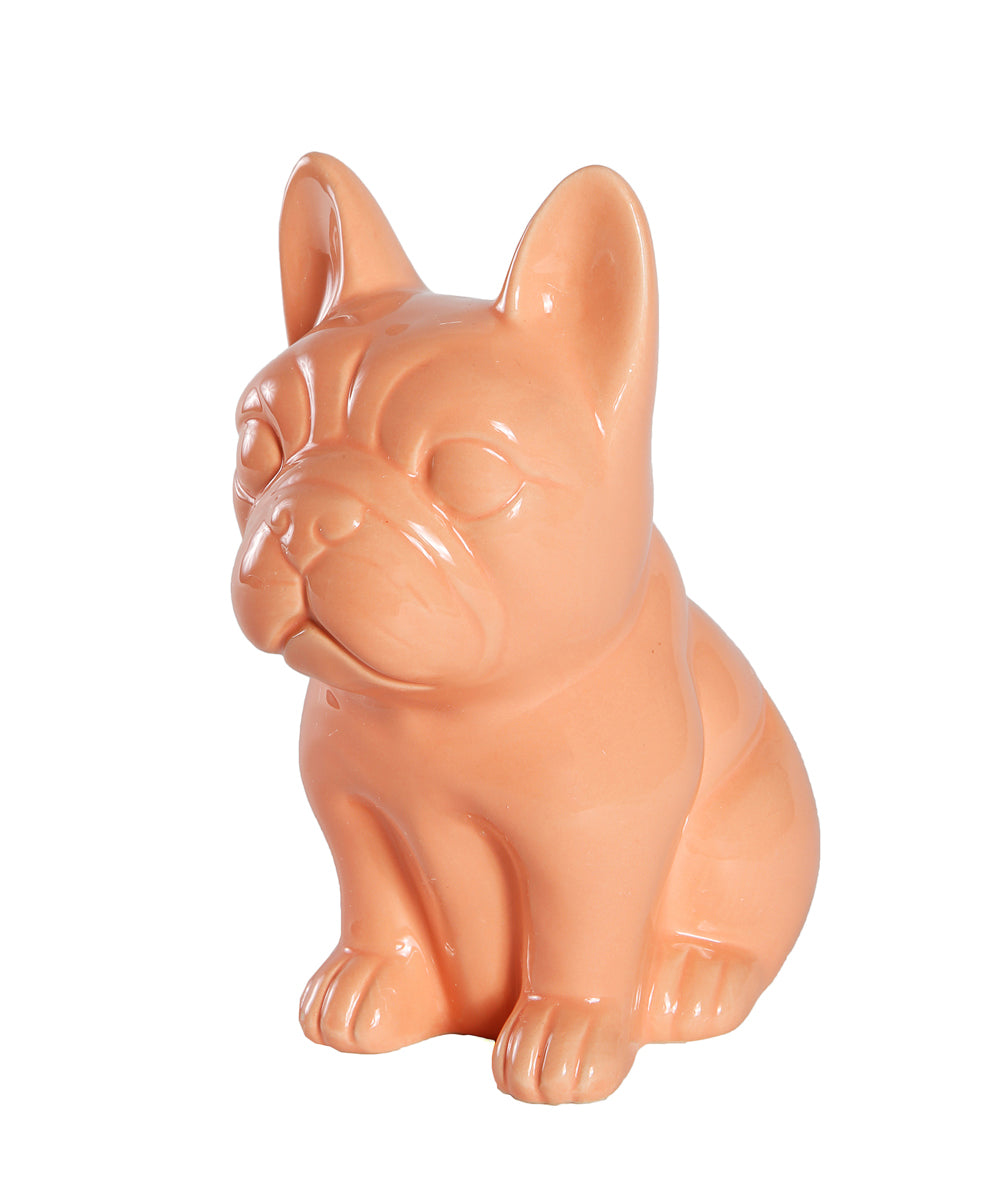 Sitting French Bulldog Ceramic Pet Statue