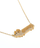 Pixelated Corgi Necklace by ZIGGY - NAYOTHECORGI - Corgi Gifts -Corgi Gift