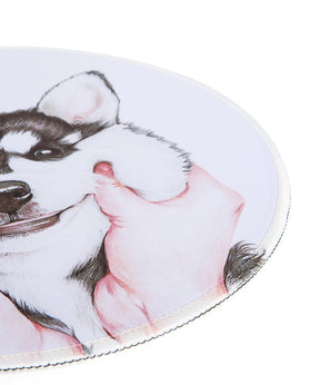 Husky Cheeks Mouse Pad