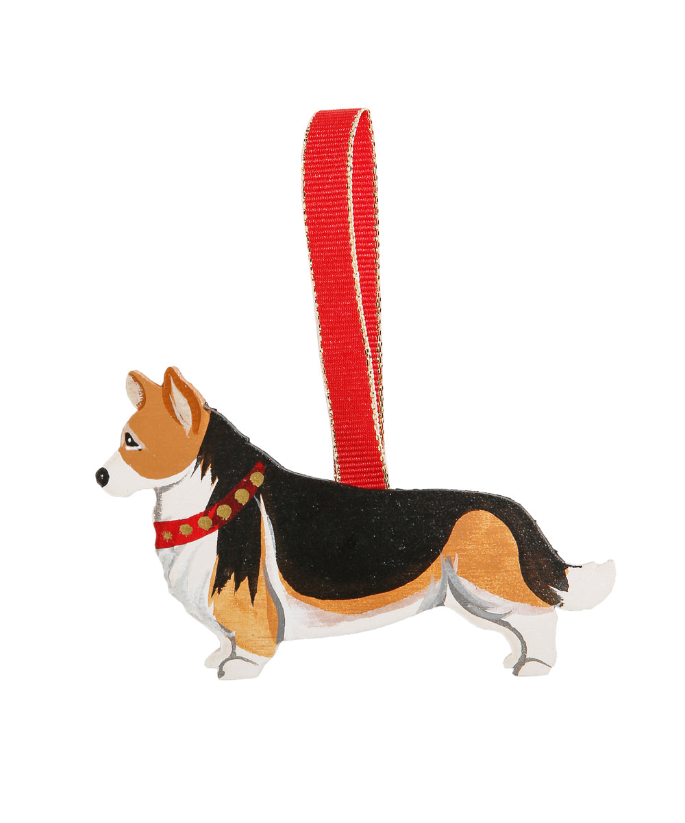 Crafted Original Corgi Breed Christmas Ornament BY Dandy Design - NAYOTHECORGI