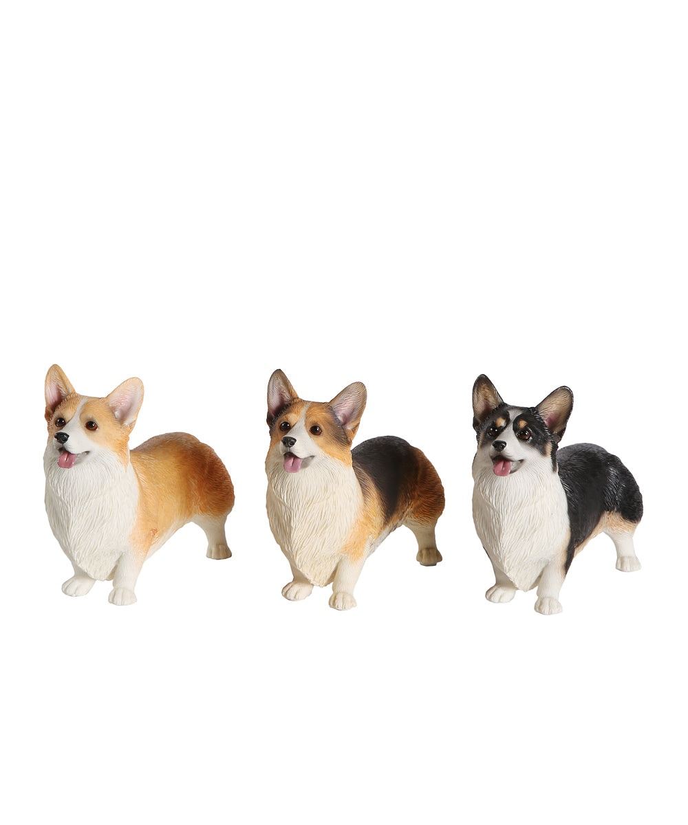 Handmade Custom Corgi Statue 1:6 collection