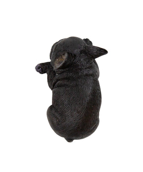 Handmade Sleeping French Bulldog Statue Set B 1:6