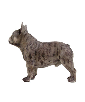 Handmade French Bulldog Statue 1:4 side view