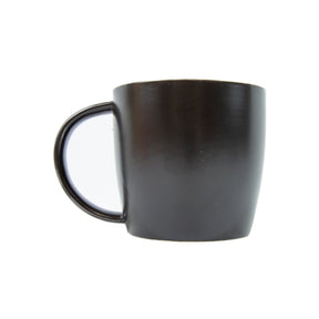 Black Corgi Mug backside