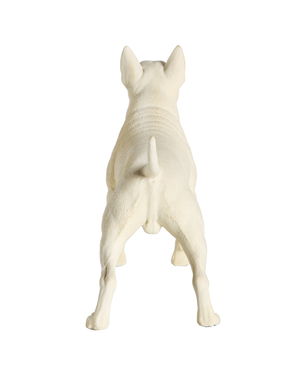 Handmade Bull Terrier Statue 1:4 back view