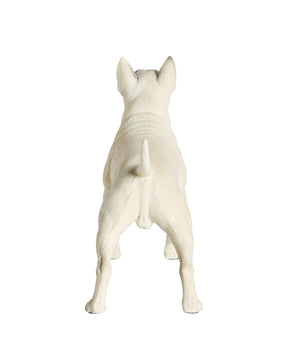 Handmade Bull Terrier Statue 1:4 back view