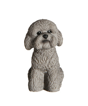 Handmade Mini Poodle Statue Set 1:6