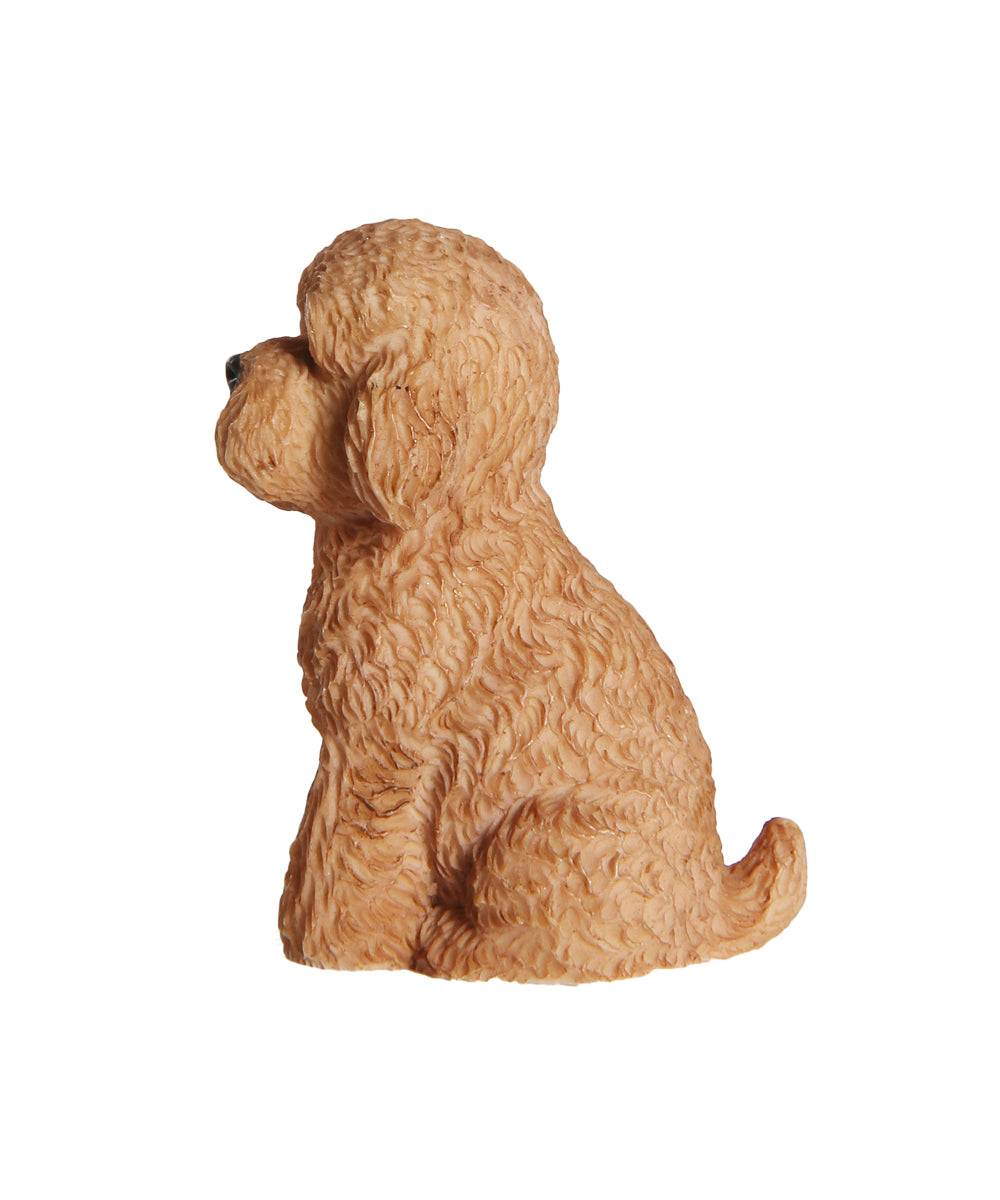 Handmade Mini Poodle Statue Set 1:6