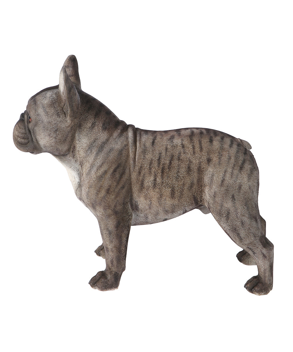 Handmade French Bulldog Statue 1:1 side view