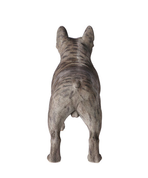 Handmade French Bulldog Statue 1:1 back view