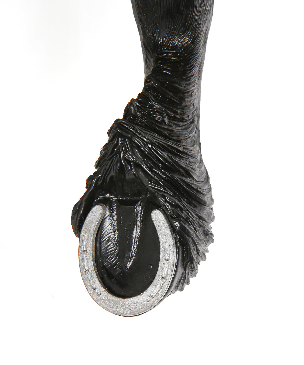 Handmade England Horse Statue detail view of hoof