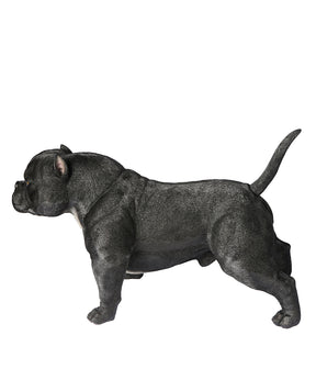 Handmade American Bully Exotic Statue 1:1 Real Size side view