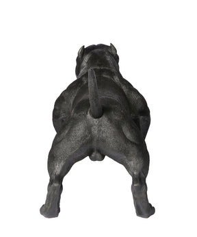 Handmade American Bully Exotic Statue 1:1 Real Size back view