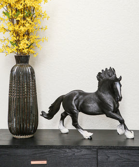 Handmade England Horse Statue on desk