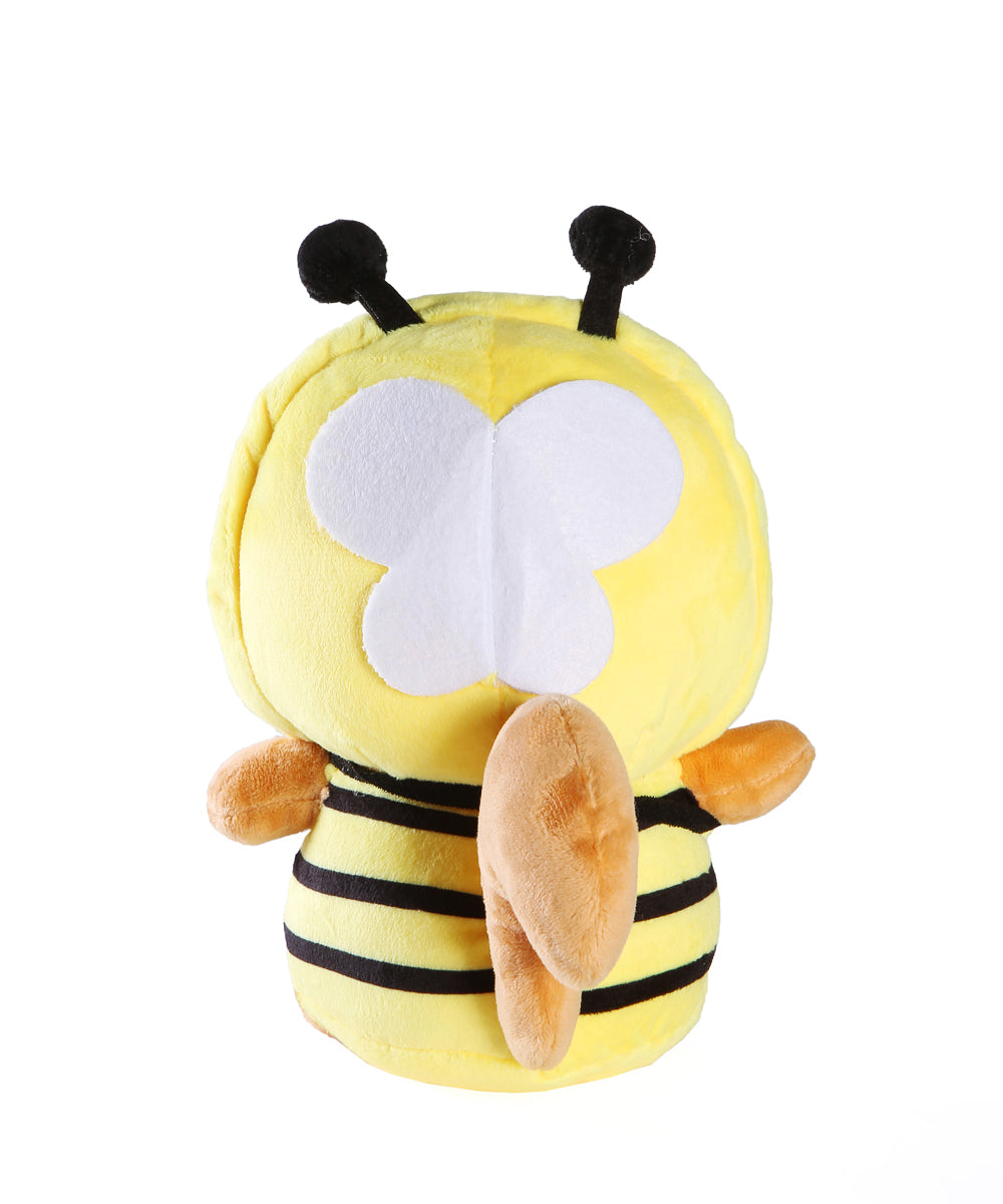 Corgi in yellow bee Costume Plushy back view