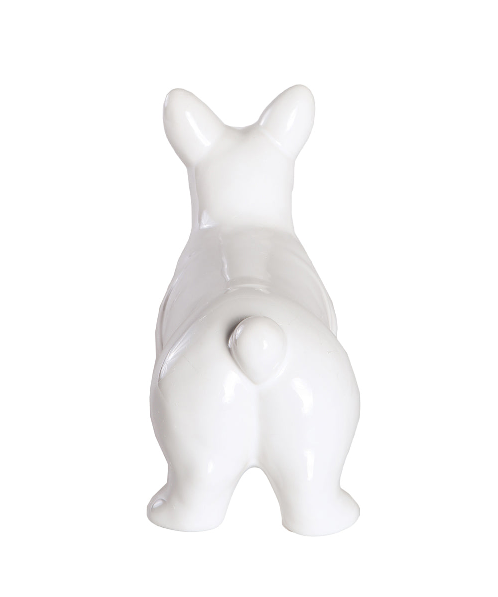 Standing Corgi Ceramic Pet Statue