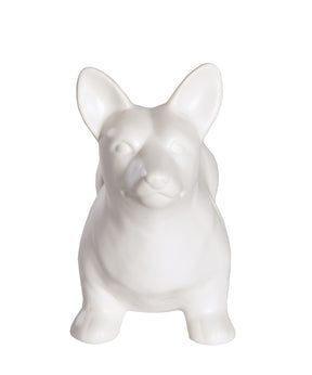 Standing Corgi Ceramic Pet Statue