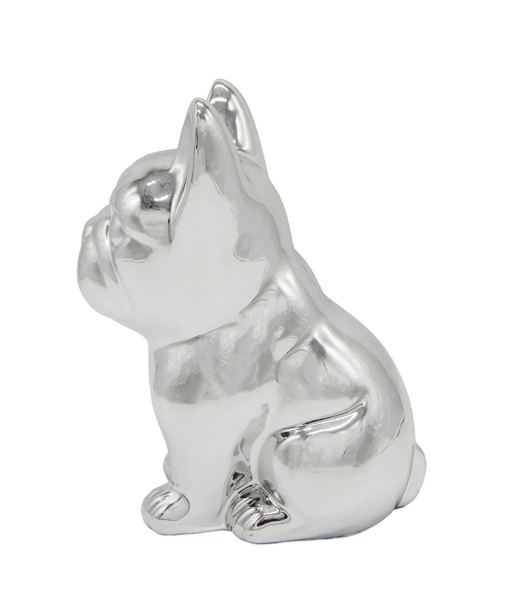 Sitting French Bulldog Ceramic Pet Statue