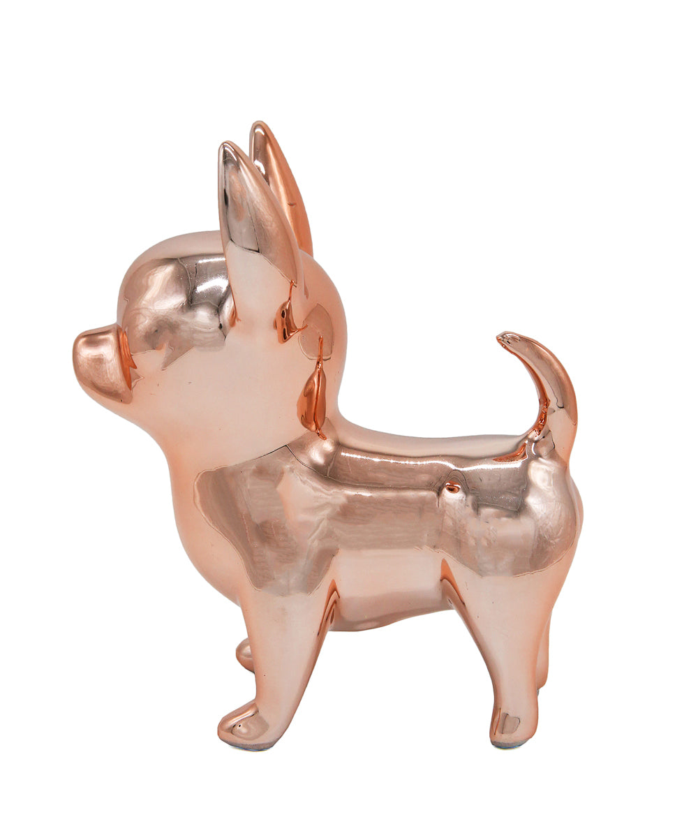 Standing Chihuahua Ceramic Pet Statue