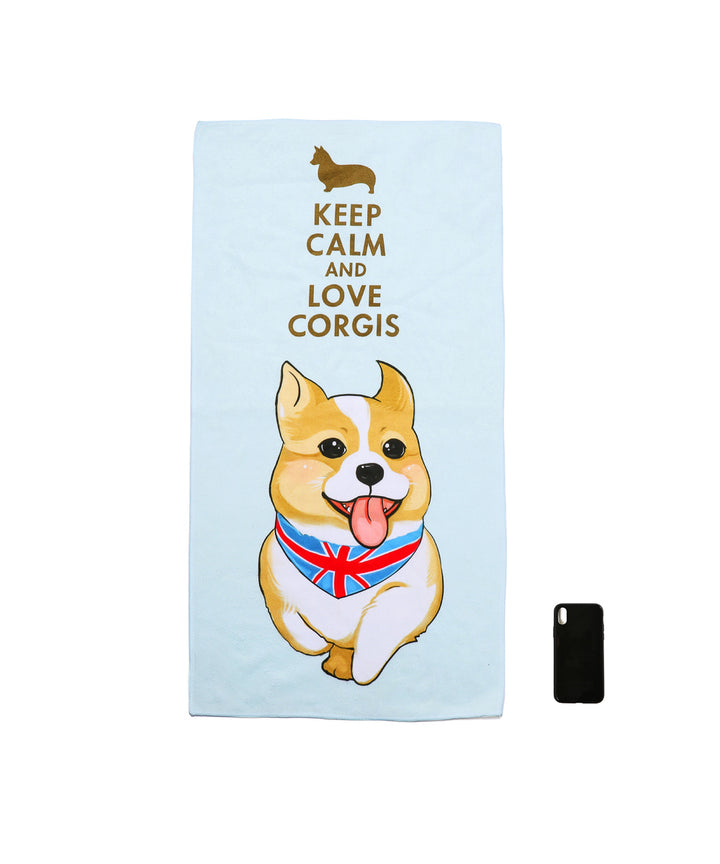 Small Sport Corgi Towel